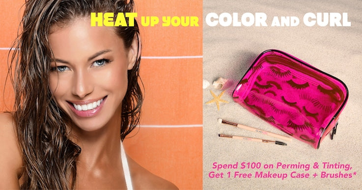 Heat Up Your Color and Curl - Perming & Tinting on Sale