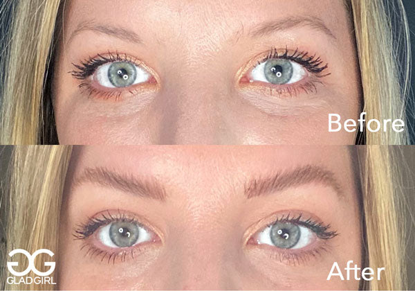 Before and after brown lamination service